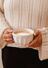 Load image into Gallery viewer, The Large Fluted Ceramic Mug