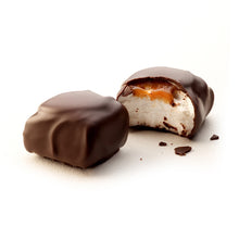 Load image into Gallery viewer, Baru-Dark - Sea Salt Caramel Marshmallows Dipped in Milk Chocolate