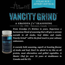 Load image into Gallery viewer, Grandpa J’s - Vancity Grind Steak Rub