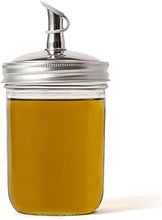 Load image into Gallery viewer, JARWARE Stainless Steel Oil Cruet Lid For Regular Mouth Jars
