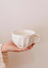 Load image into Gallery viewer, The Large Fluted Ceramic Mug
