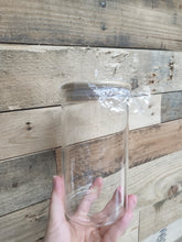 Load image into Gallery viewer, Glass Canister with Bamboo lid 12oz

