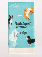 Load image into Gallery viewer, Dish Towels - Blue Q, funny various styles
