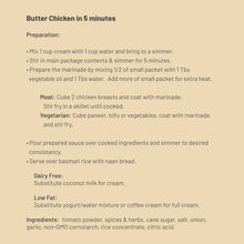 Load image into Gallery viewer, Spice Works - Butter Chicken Sauce Mix &amp; Marinade
