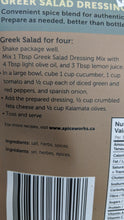 Load image into Gallery viewer, Spice Works - Greek Salad Dressing Mix
