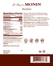 Load image into Gallery viewer, Monin - Hazelnut Syrup
